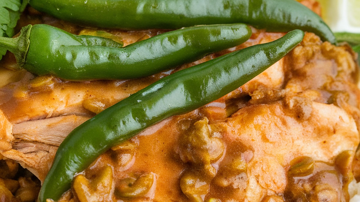 Green Chile Chicken Burrito Bowl - Featured