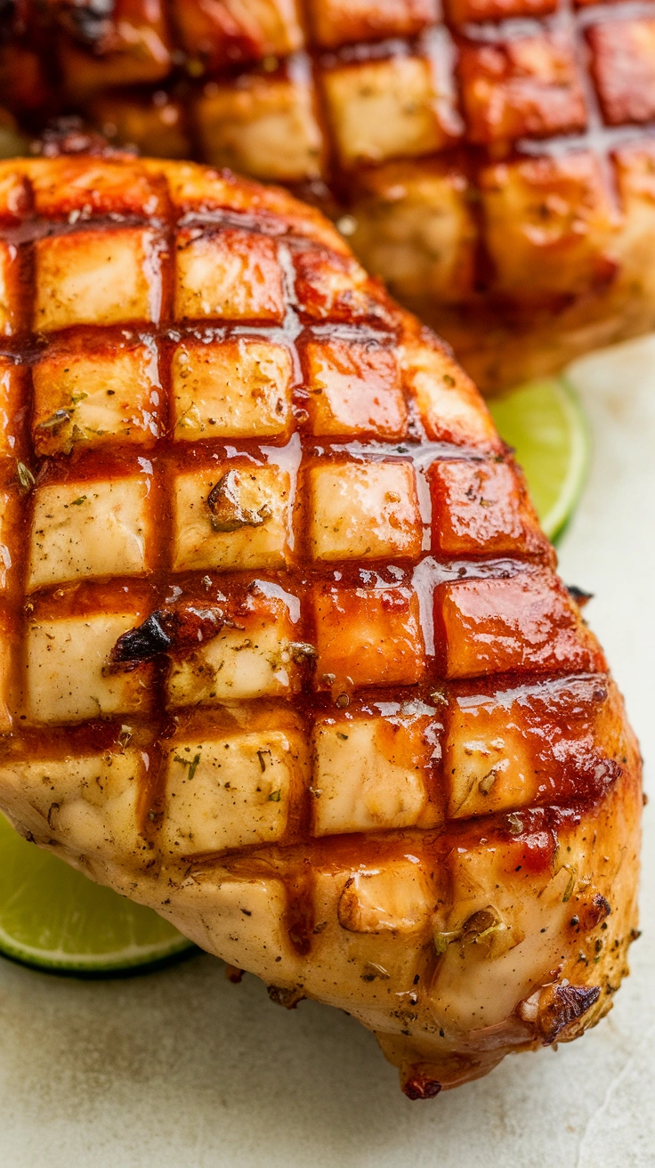 Grilled Honey Lime BBQ Chicken