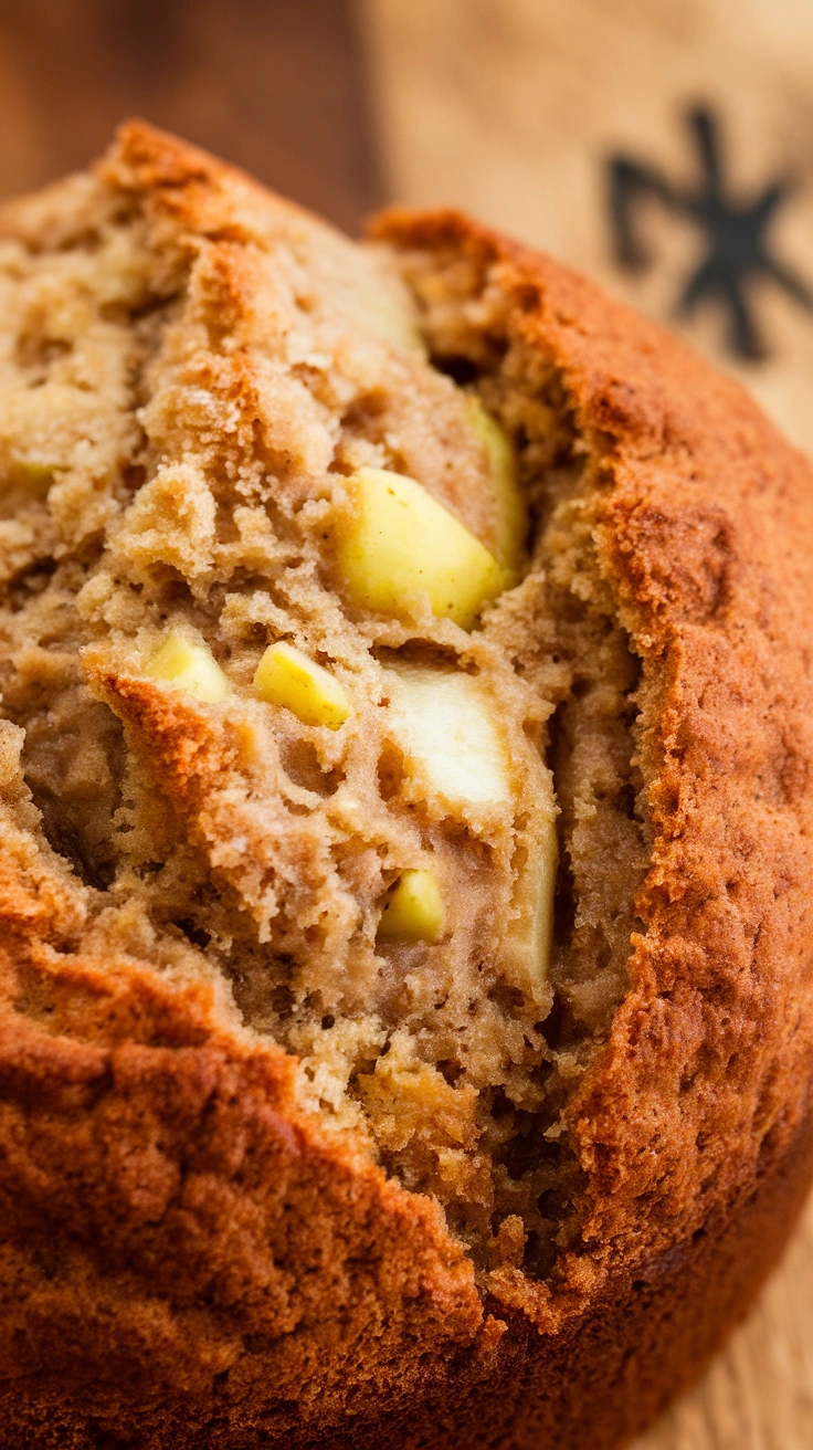 Healthy Apple Banana Bread