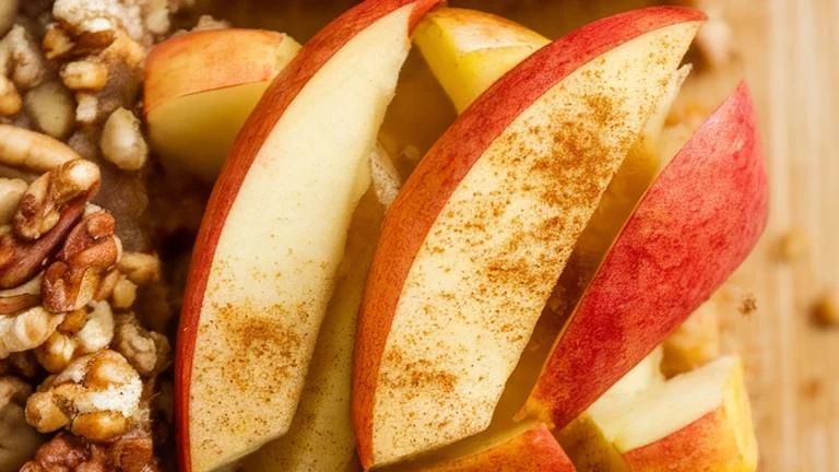 Healthy Apple Crumble Bars - Featured