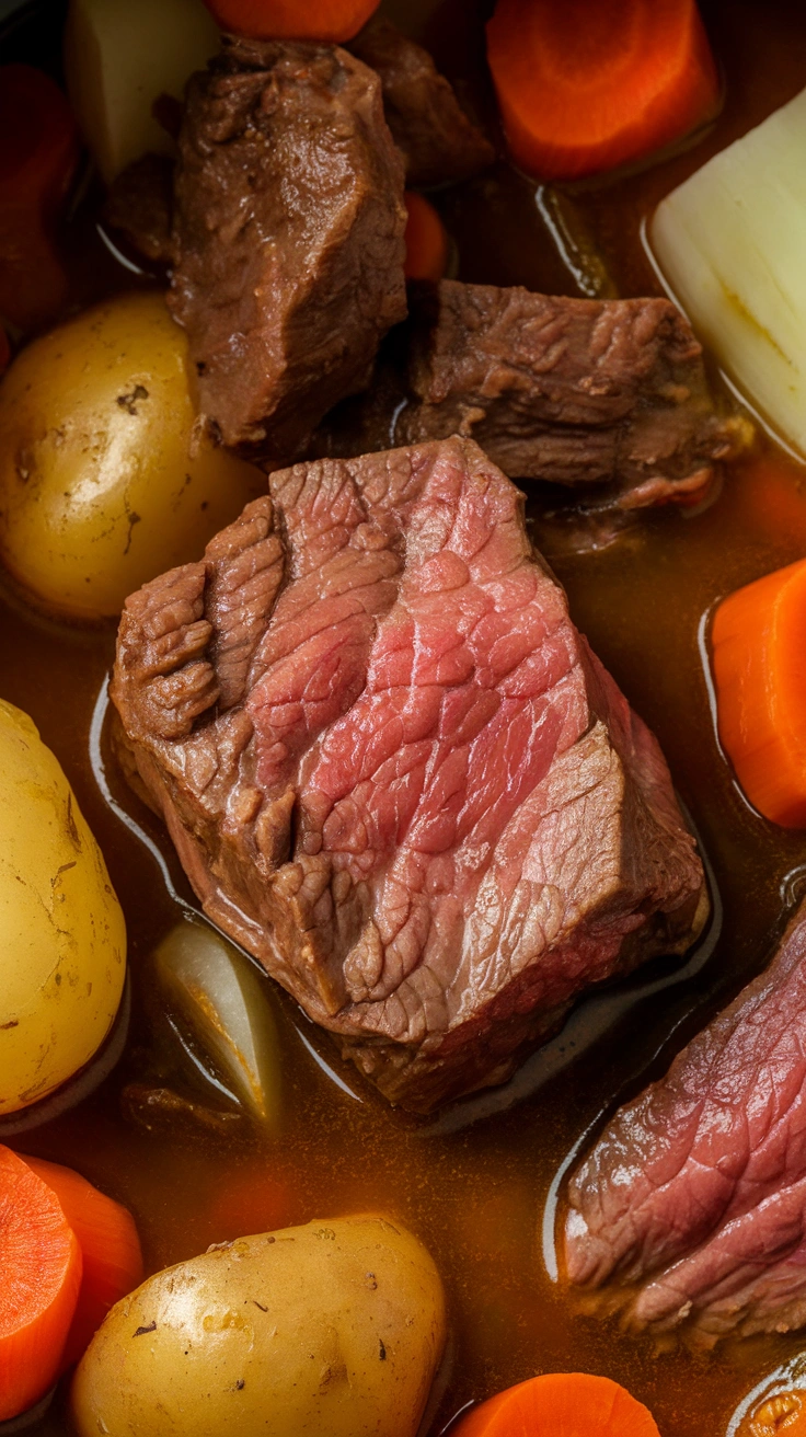Hearty Root Vegetable Beef Stew