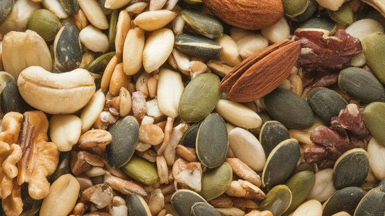Homemade Seed and Nut Trail Mix - Featured