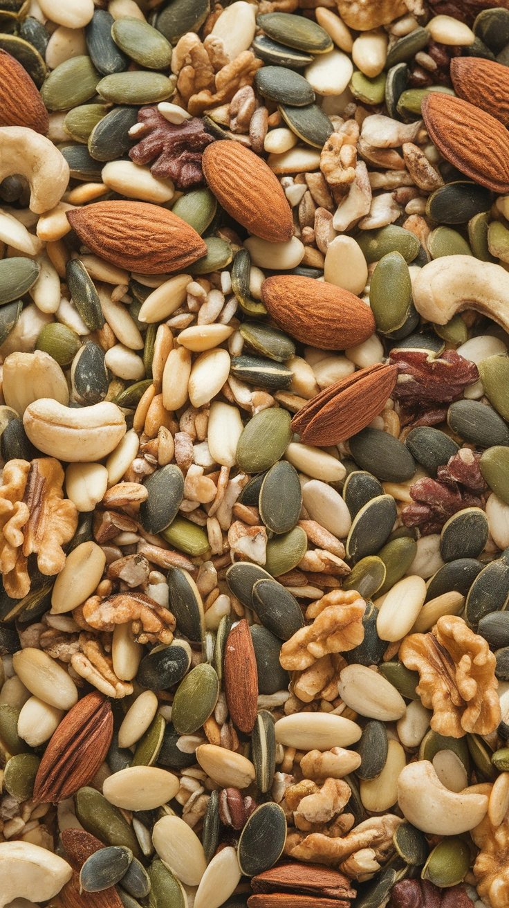 Homemade Seed and Nut Trail Mix