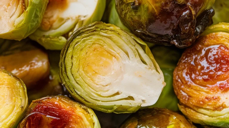 Honey Sriracha Brussels Sprouts - Featured