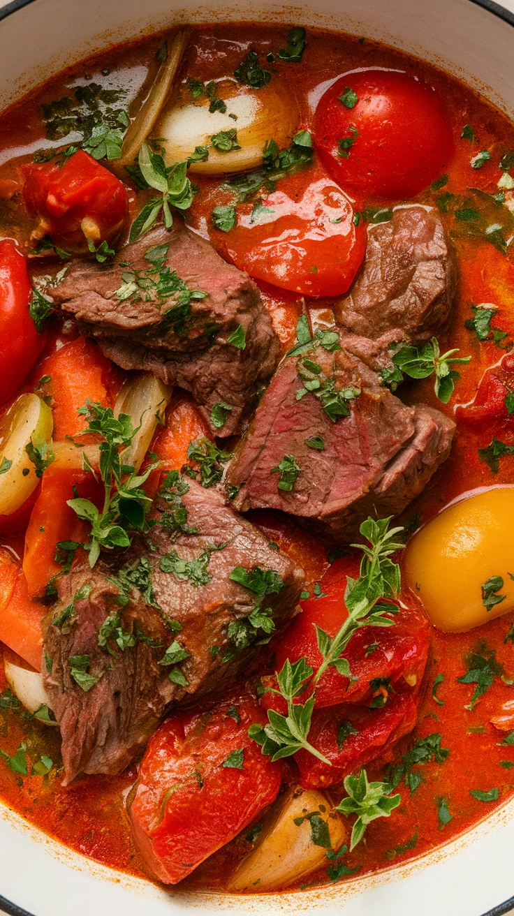 Italian Tomato and Herb Beef Stew