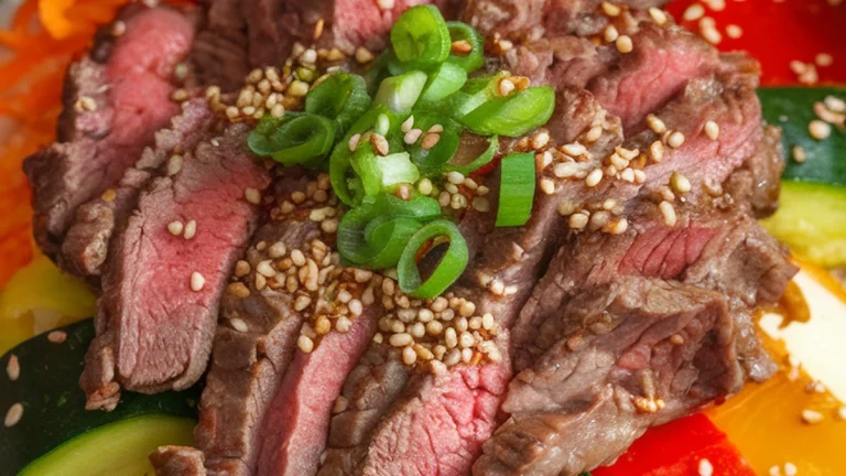 Korean Beef Bibimbap Bowl - Featured