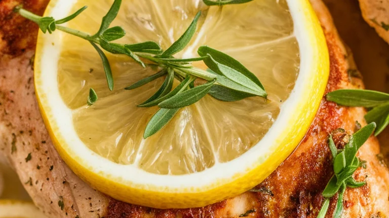 Lemon Herb Air Fryer Chicken Breast - Featured
