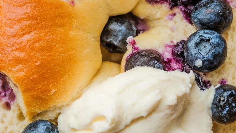 Lemon Ricotta and Blueberry Bagel - Featured