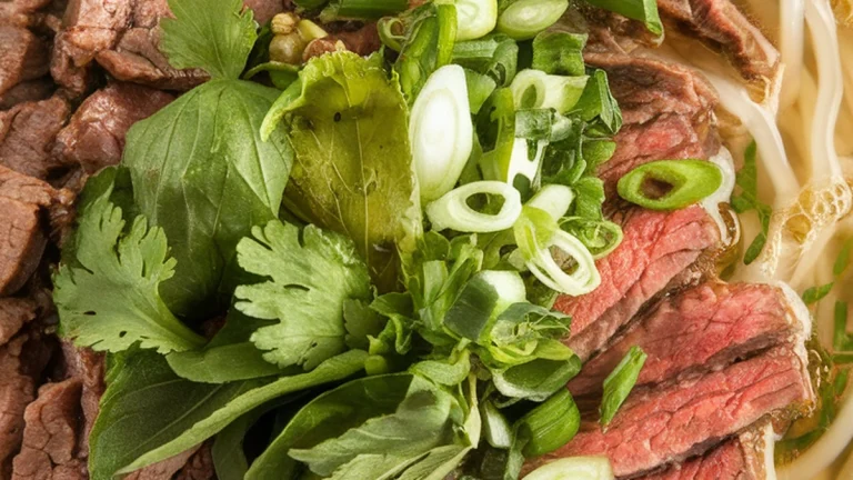 Lemongrass Beef Vermicelli Bowl - Featured