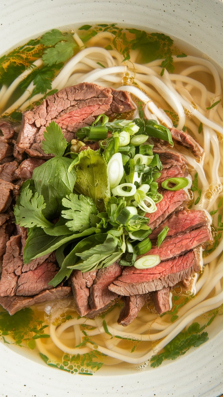Lemongrass Beef Vermicelli Bowl