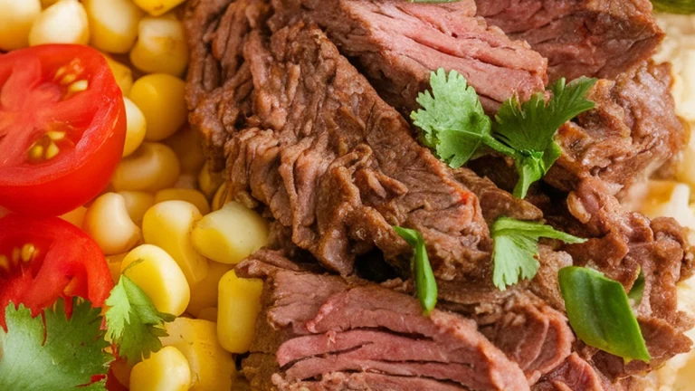 Loaded Lean Beef Burrito Bowl - Featured