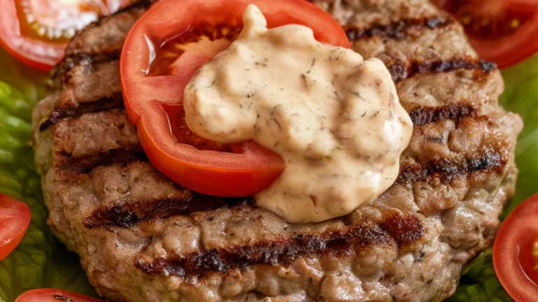 Low-Carb Burger Salad Bowl - Featured