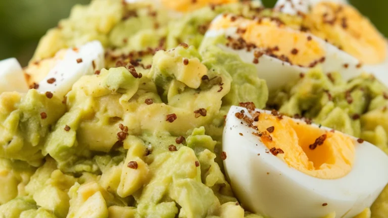Mayo-Free Avocado Egg Salad - Featured