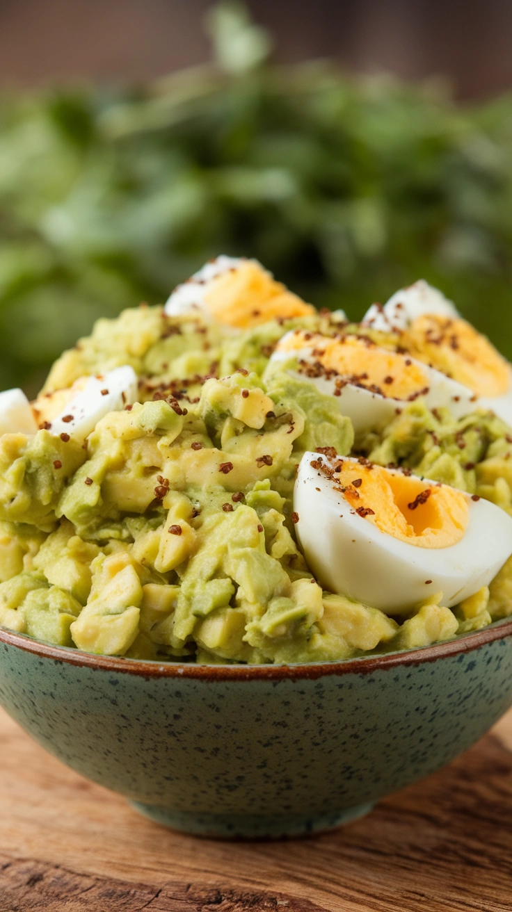 Mayo-Free Avocado Egg Salad