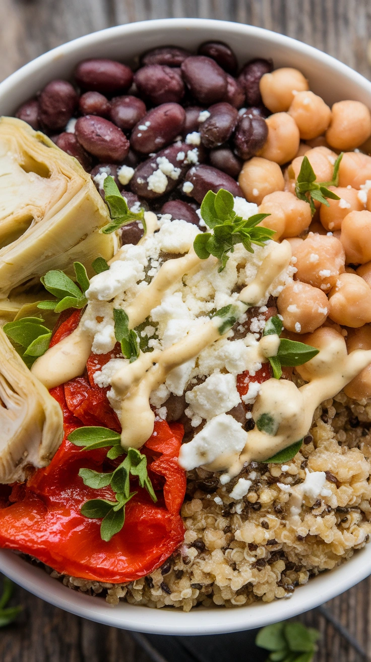 Mediterranean Quinoa Power Bowl