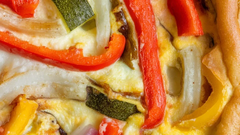 Mini Vegetable Air Fryer Frittatas - Featured