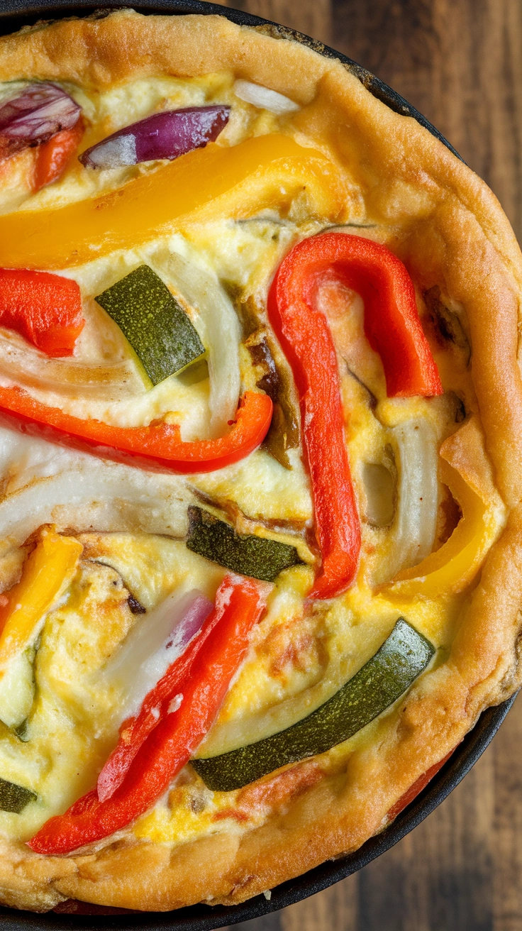 Mini Vegetable Air Fryer Frittatas