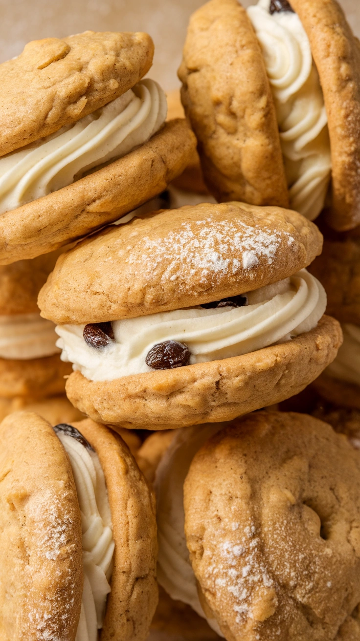 Old-Fashioned Oatmeal Cream Whoopie Pies
