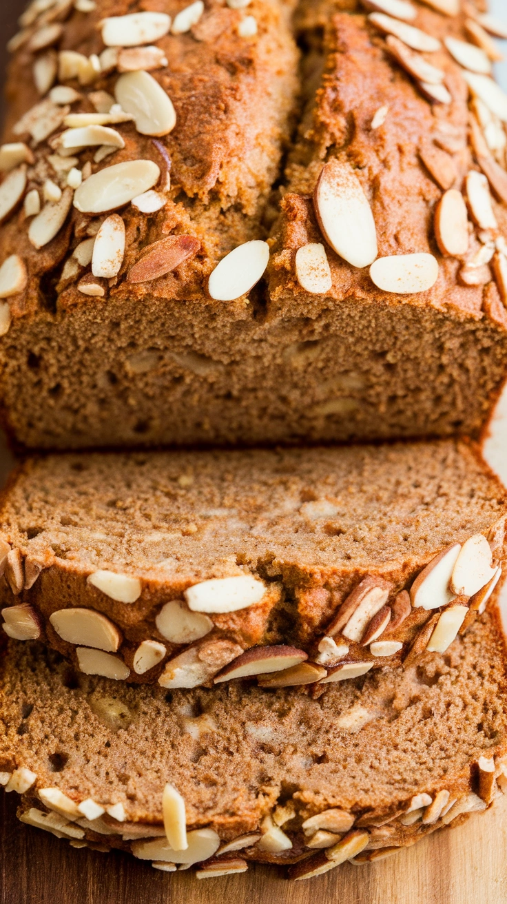 Paleo Almond Flour Banana Bread