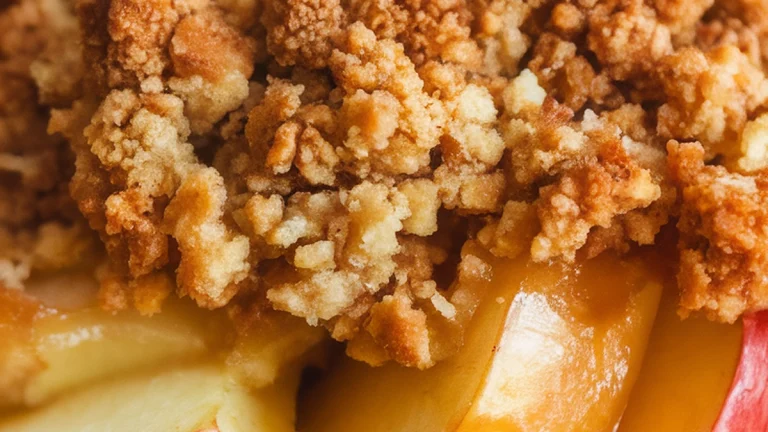 Paleo Apple Cobbler - Featured
