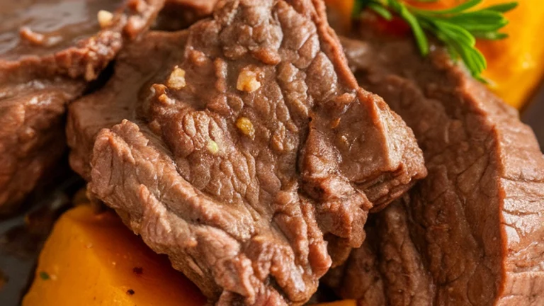 Paleo Beef Stew with Butternut Squash - Featured