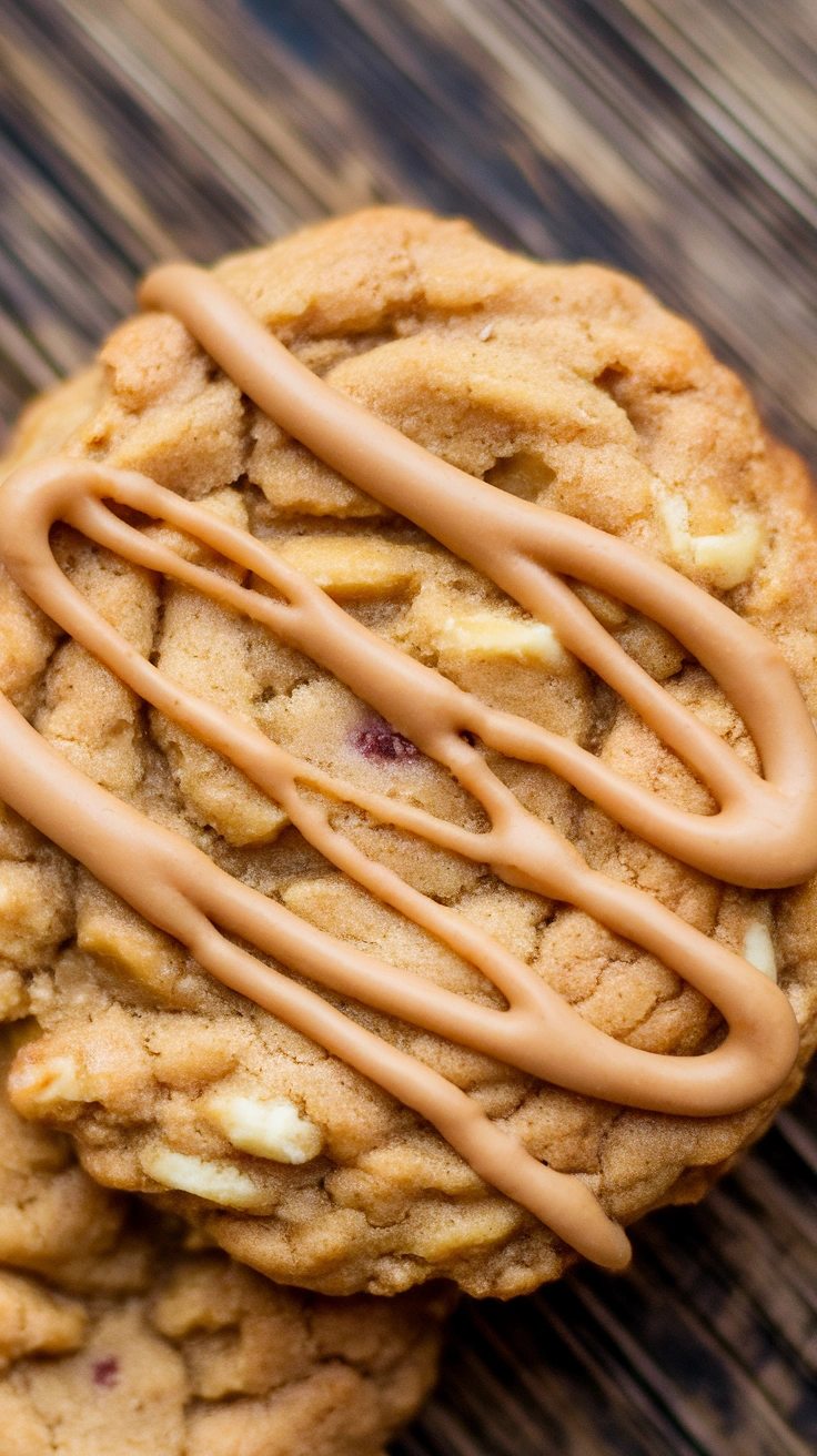 Peanut Butter Banana Oat Cookies