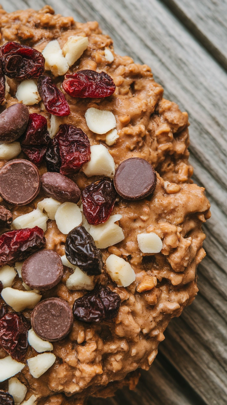Peanut Butter Cacao Baked Oatmeal