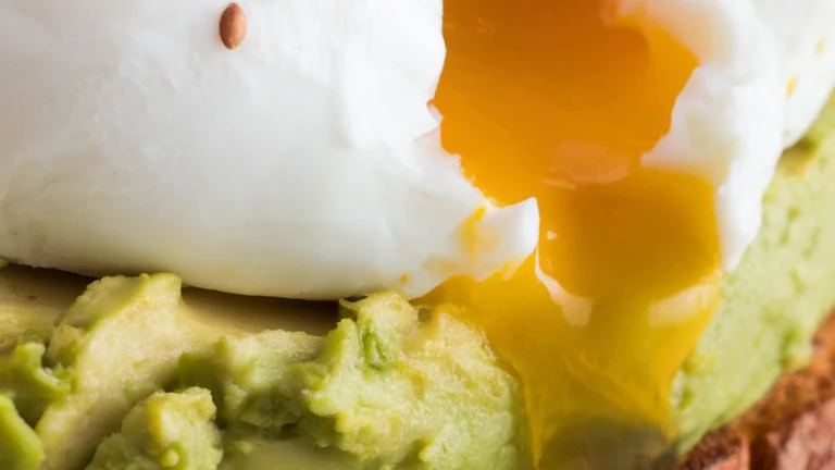 Poached Egg and Avocado Sourdough Toast - Featured