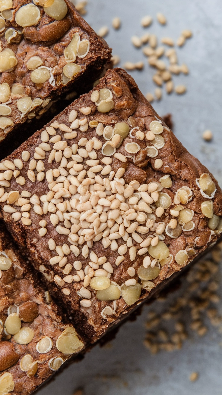 Protein-Packed Quinoa Brownies
