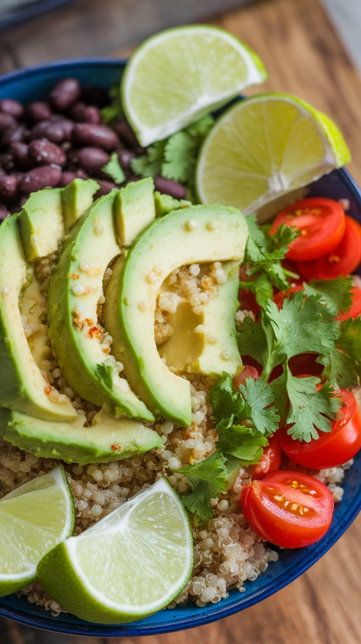 Quinoa and Avocado Power Bowl