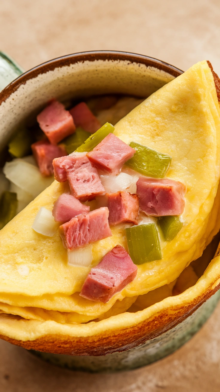 Savory Microwave Mug Omelet