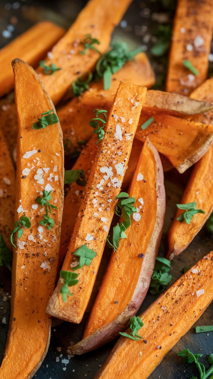 Seasoned Air Fryer Sweet Potato Fries