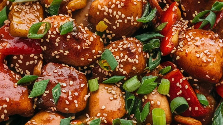 Sesame Ginger Chicken Stir-Fry - Featured