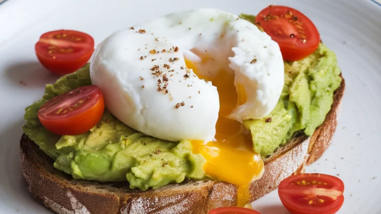 Smashed Avocado and Poached Egg Toast - Featured