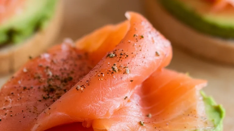 Smoked Salmon and Avocado Tartine - Featured