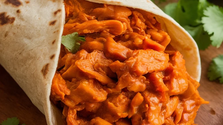 Smoky Chipotle Jackfruit Burritos - Featured