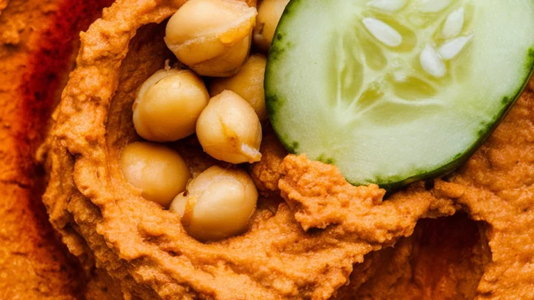 Spicy Hummus and Cucumber Toast - Featured