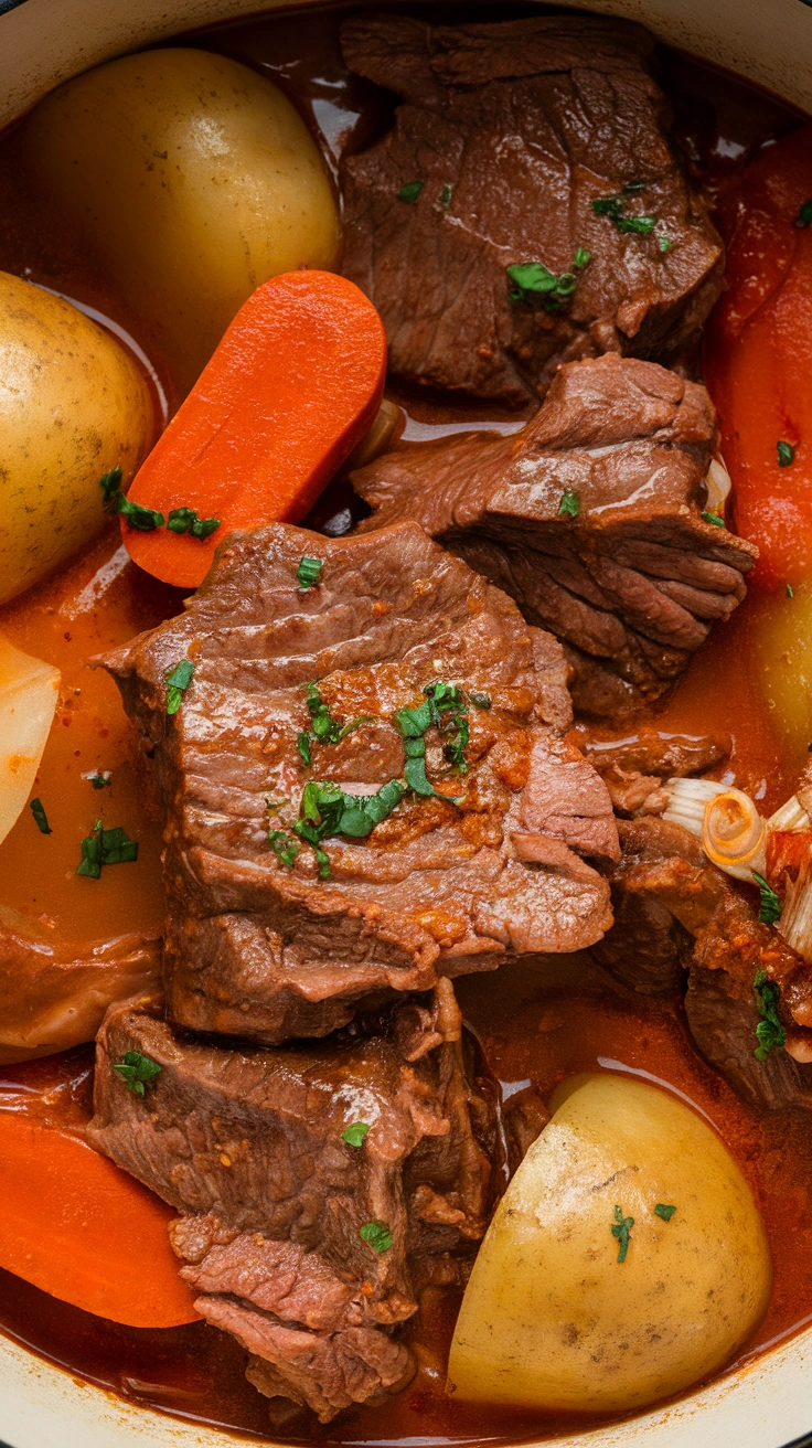 Spicy Korean-Style Beef Stew