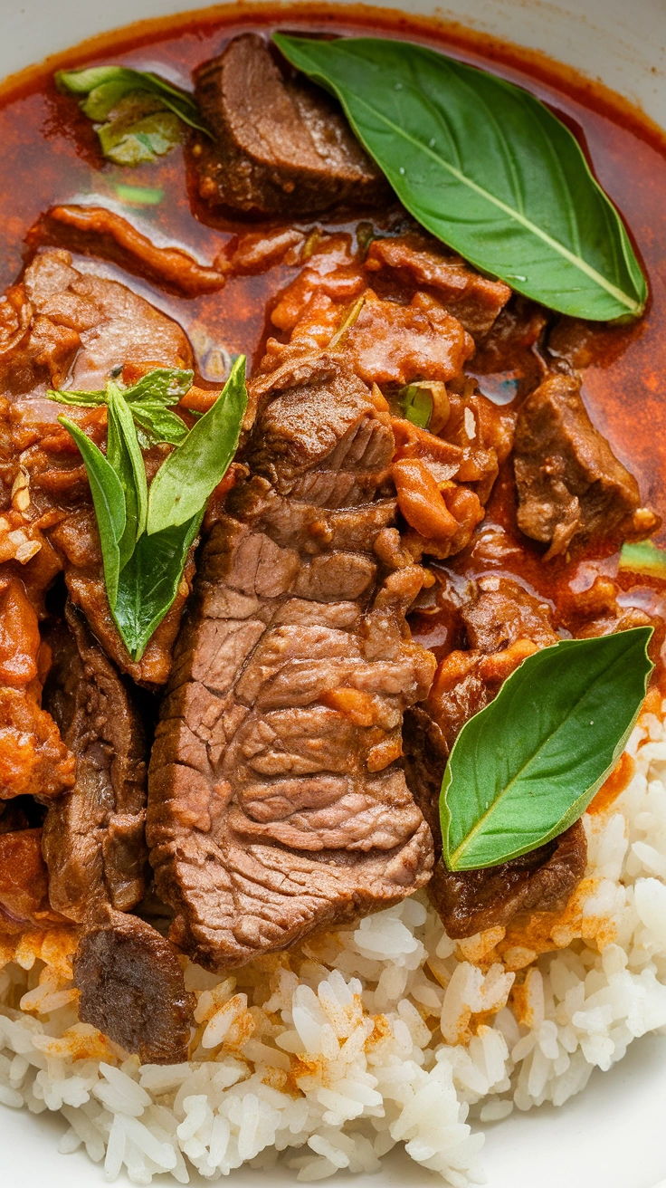 Spicy Thai Basil Beef Bowl