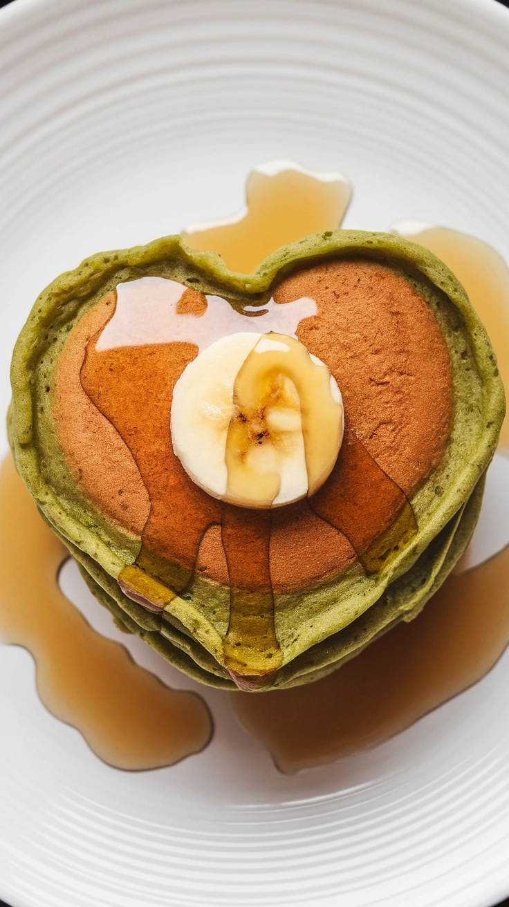 Spinach and Banana Blender Pancakes