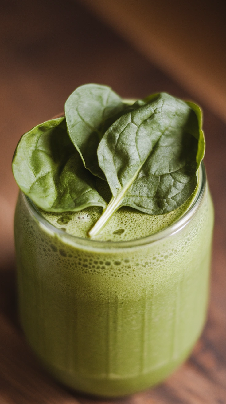 Spinach Banana Green Smoothie