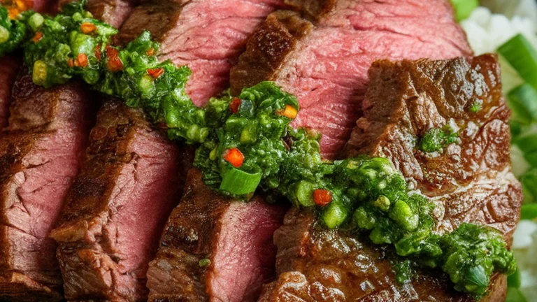 Steak and Chimichurri Rice Bowl - Featured