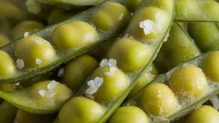 Steamed Edamame Pods with Sea Salt - Featured