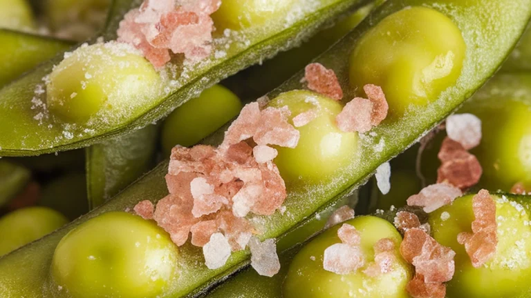 Steamed Edamame with Coarse Sea Salt - Featured