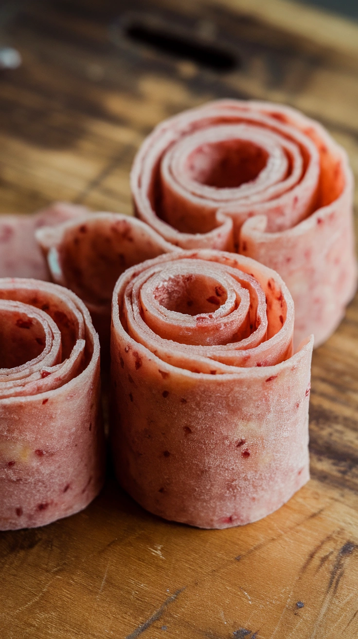 Strawberry Banana Fruit Leather