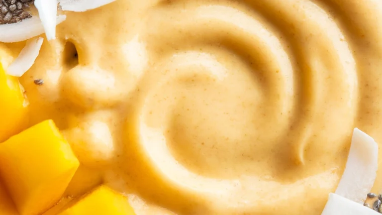 Tropical Mango Smoothie Bowl - Featured