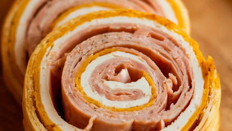 Turkey and Cream Cheese Pinwheels - Featured