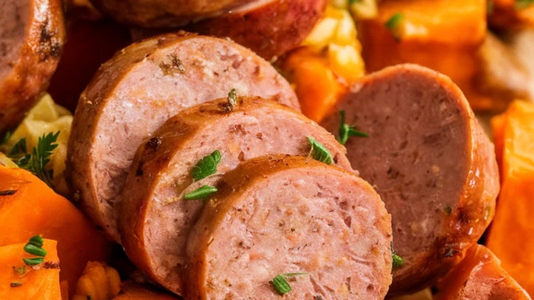 Turkey Sausage and Sweet Potato Hash - Featured