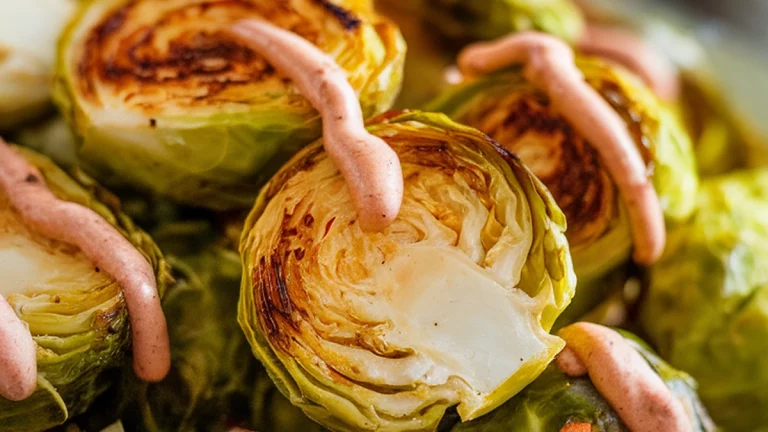 Turmeric and Black Pepper Brussels Sprouts - Featured