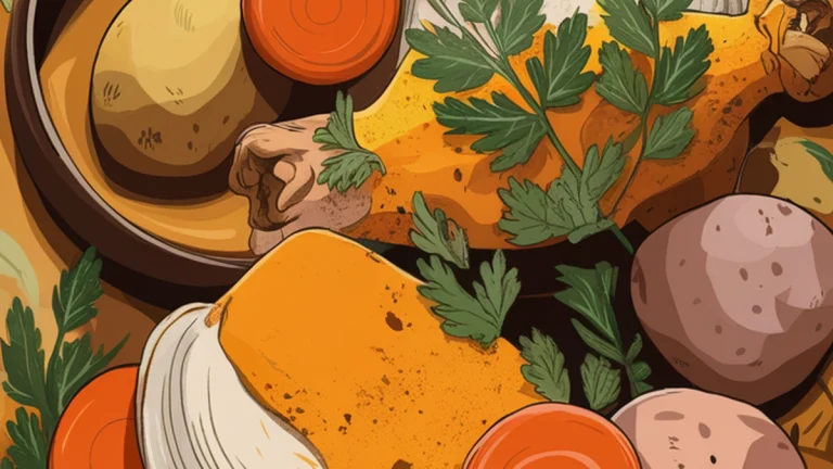 Turmeric and Ginger Chicken Soup - Featured